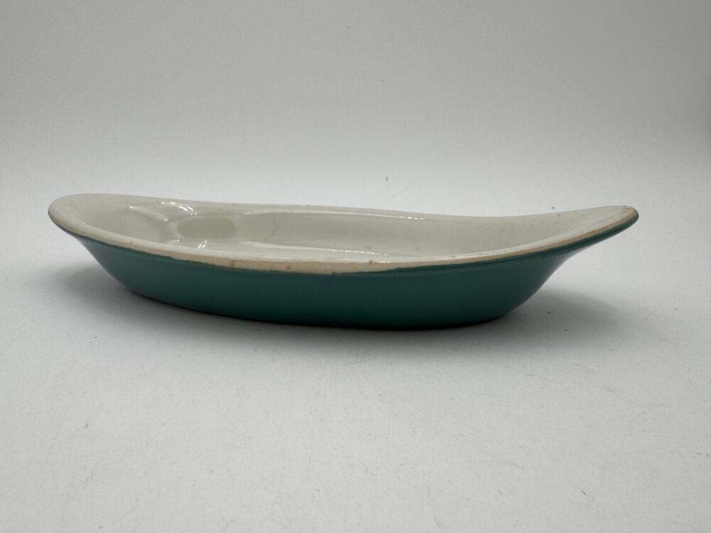 Vintage Hall Au Gratin Dish 9" Turquoise 522